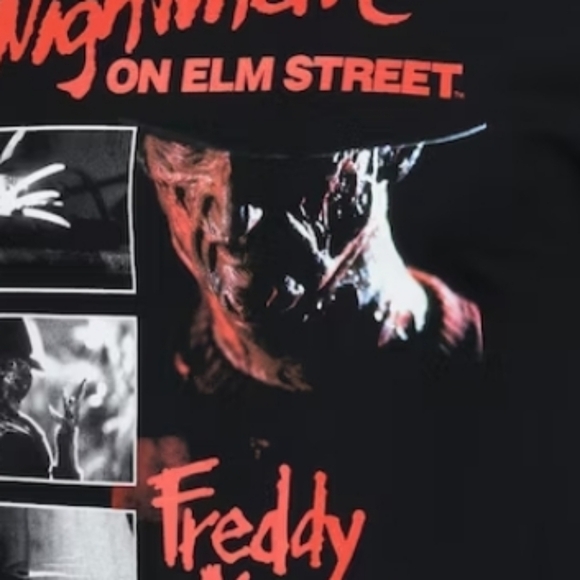 A Nightmare On Elm Street Freddy Krueger "Don't Fall Asleep" T-Shirt Size M - Picture 9 of 9